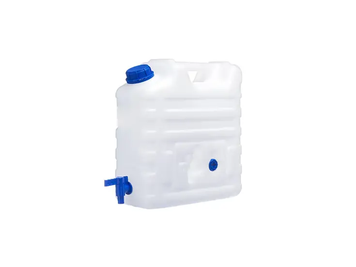 Water jerrycan 17L met kunststof tapkraan