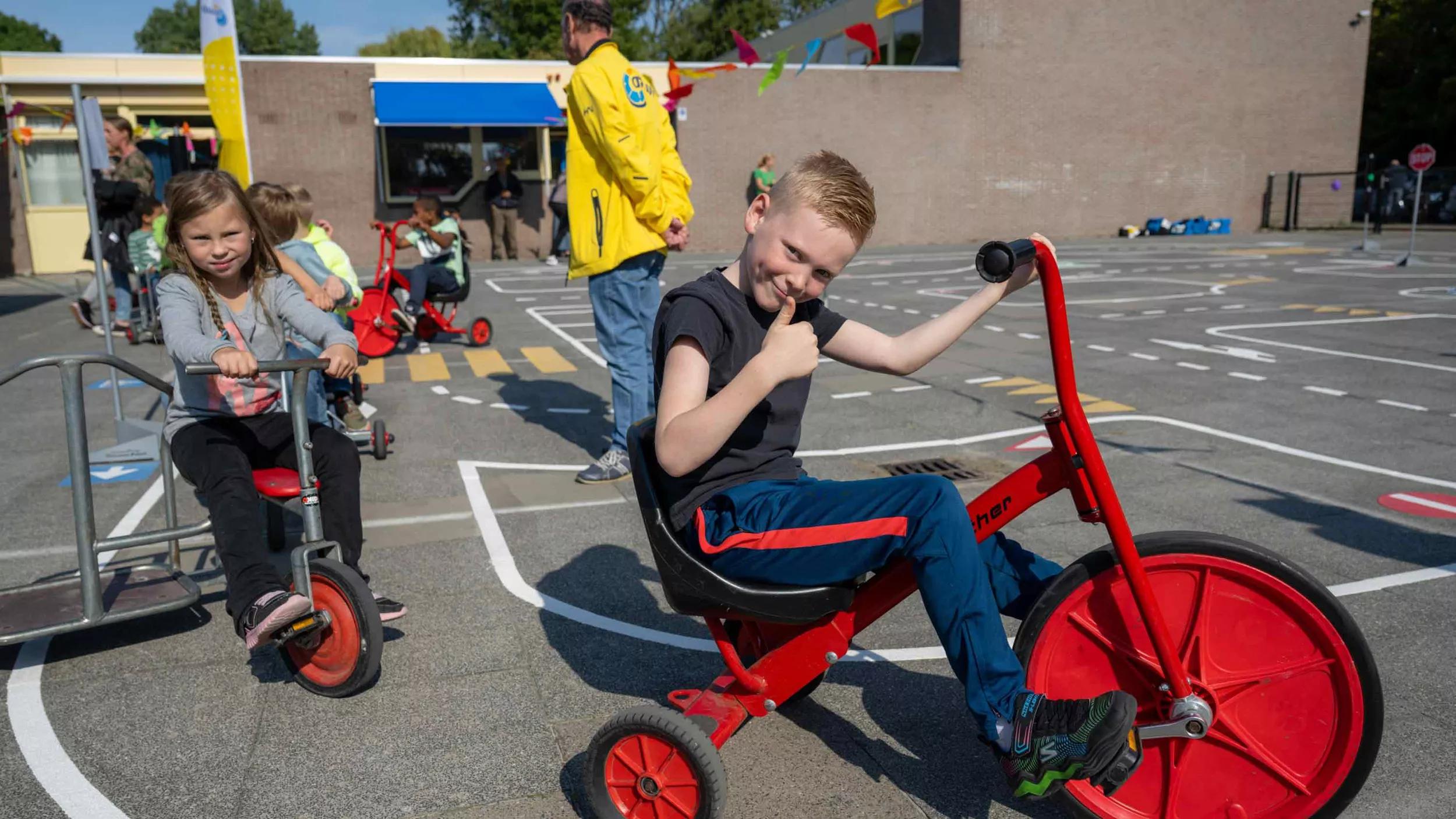 Een ANWB Verkeersplein Voor Een Schoolplein | ANWB