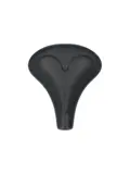 Fietszadel Gel Unisex Zwart voor Stadsfiets