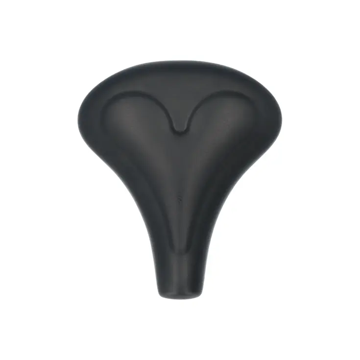 Fietszadel Gel Unisex Zwart voor Stadsfiets