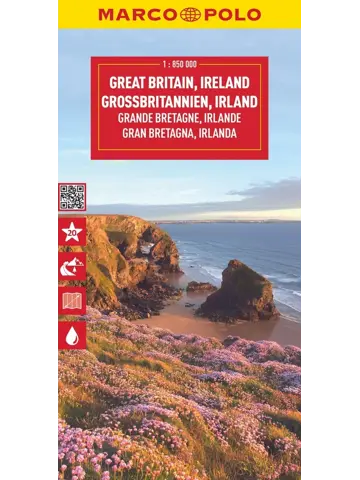 Wegenkaart Groot-Brittannië