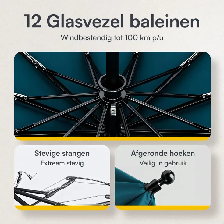 Stormparaplu met Hoes