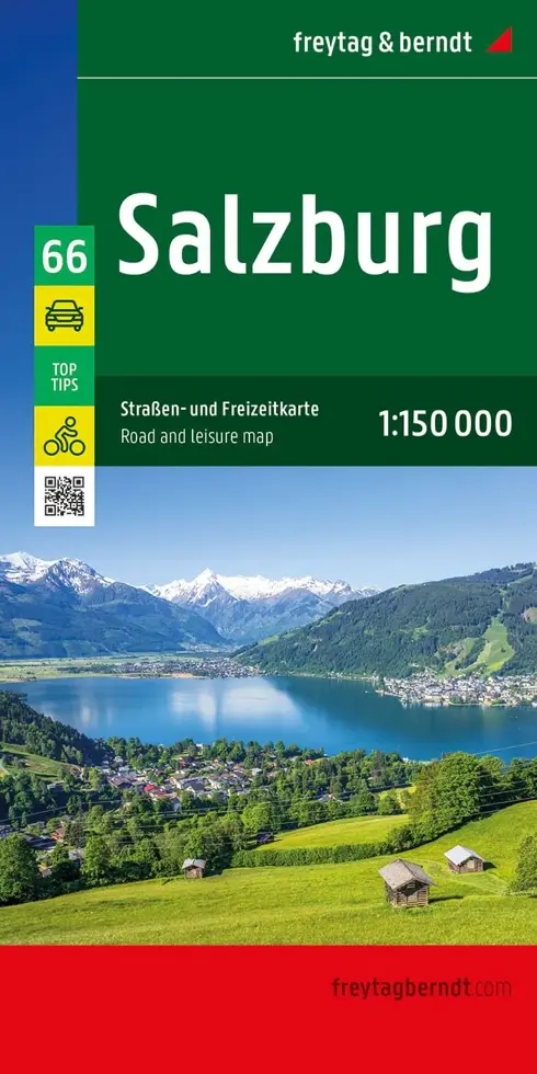 Wegenkaart Salzburg Regio