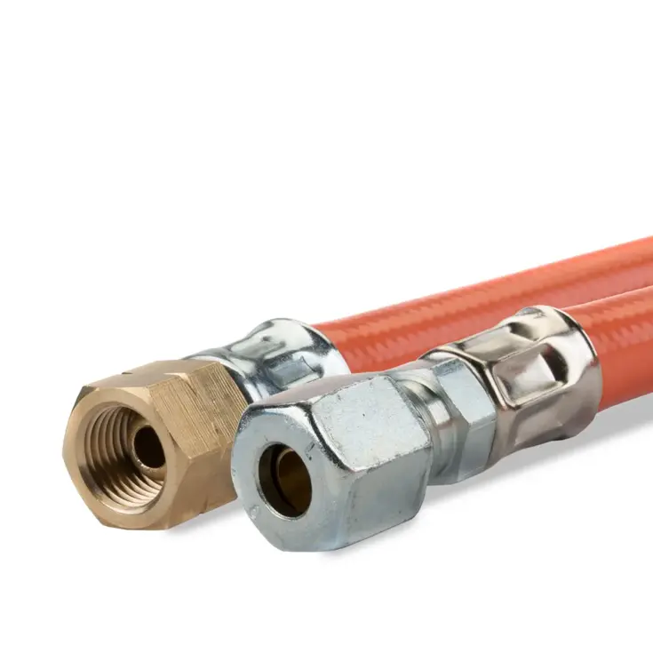 gasslang pvc 1/4 inch links X 6/8 mm 3m