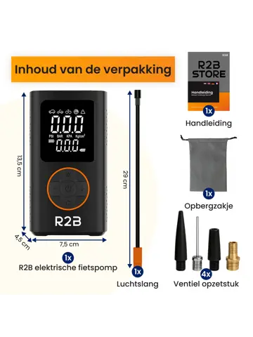 Elektrische Fiets pomp & Lucht compressor Auto