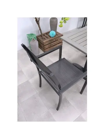 Moon grijze Tuinstoel Garden Impressions