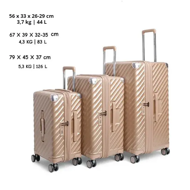 Trunk Luxe Kofferset 3-delig
