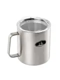 GSI  Outdoors Glacier Camp Cup – 15 oz – Brushed