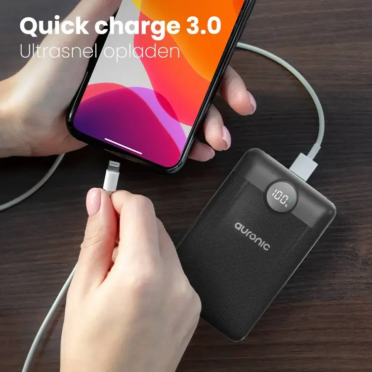 Powerbank 10.000 mAh – Snellader