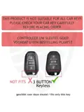 TPU Sleutelhoesje voor Peugeot clear 156