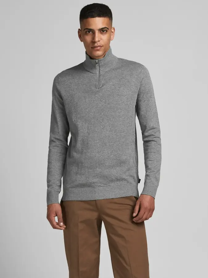 Heren Emil Knit Half Zip  Jack & Jones
