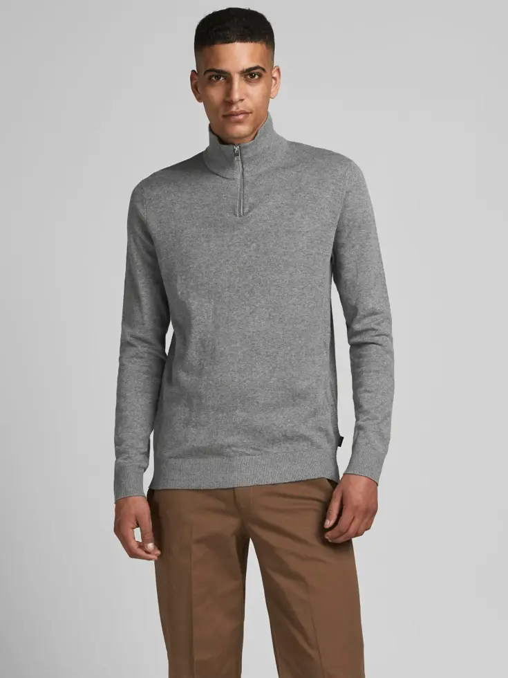 Heren Emil Knit Half Zip