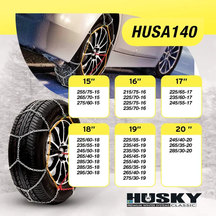 Husky Classic 140 Sneeuwkettingen