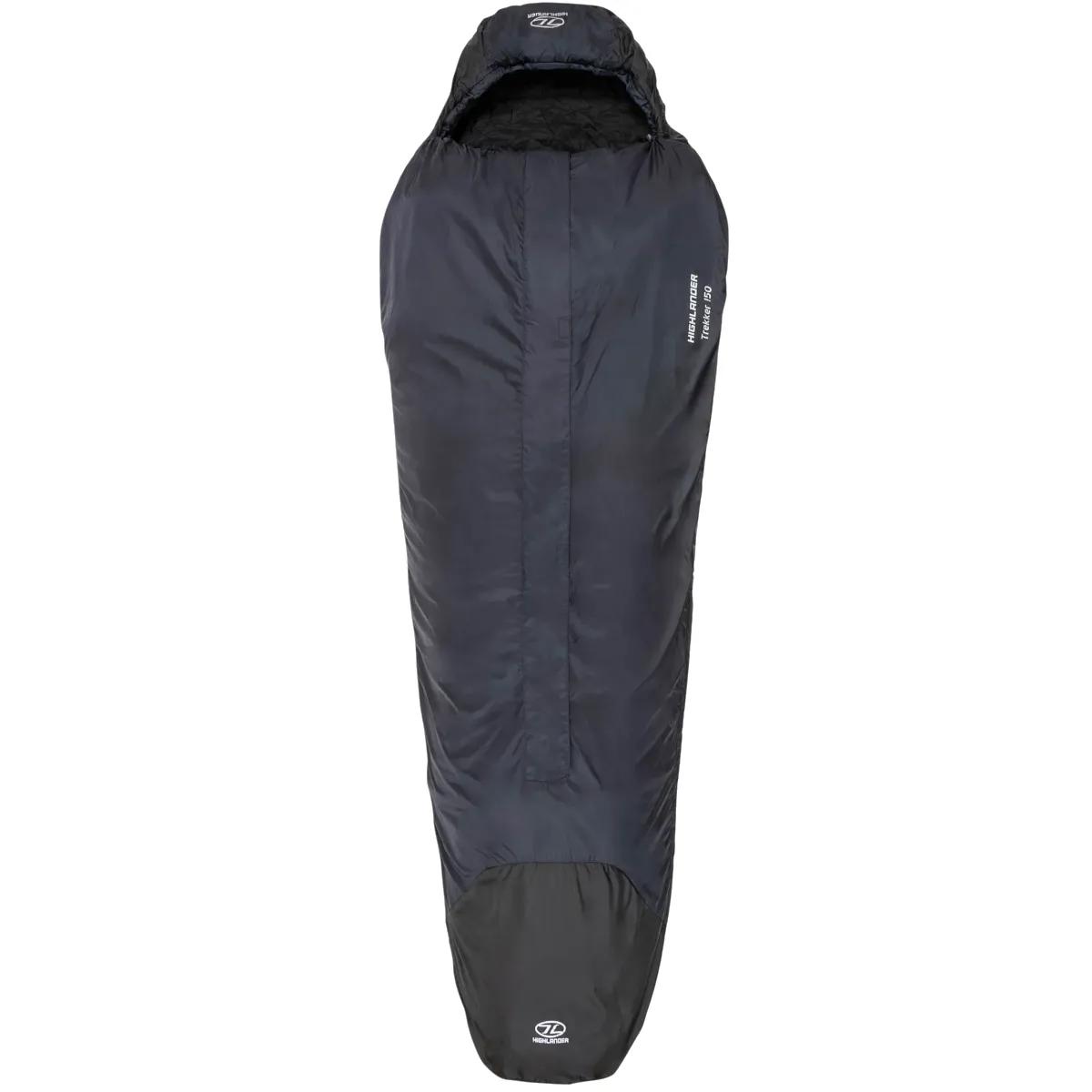 Highlander Outdoor  Highlander mummyslaapzak Trekker 150  Zwart