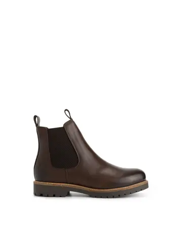 Travelin' Agder Dames - Chelsea boots - Leer