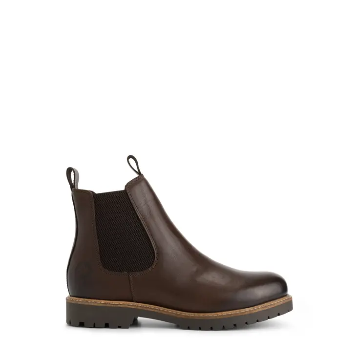 Travelin' Agder Dames - Chelsea boots - Leer