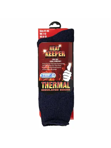 1 paar - Heren - Thermo Sokken