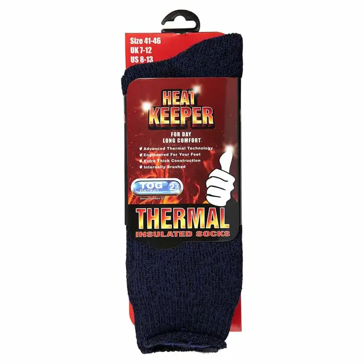 1 paar - Heren - Thermo Sokken