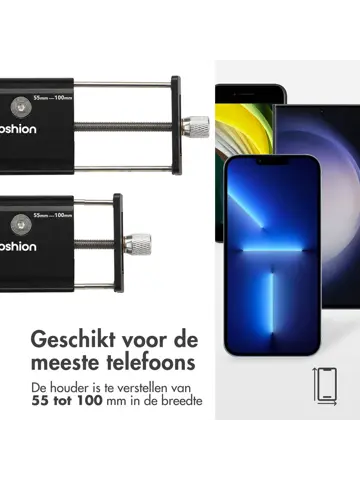 Mini Telefoonhouder Fiets - Verstelbaar