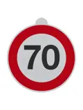 Snelheidssticker 70 - ANWB