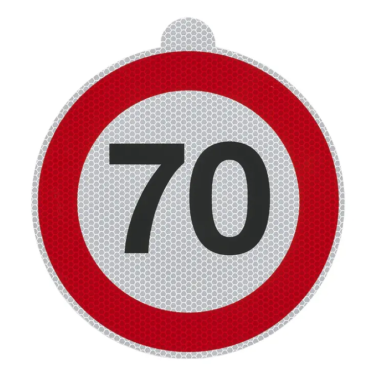 Snelheidssticker 70 - ANWB
