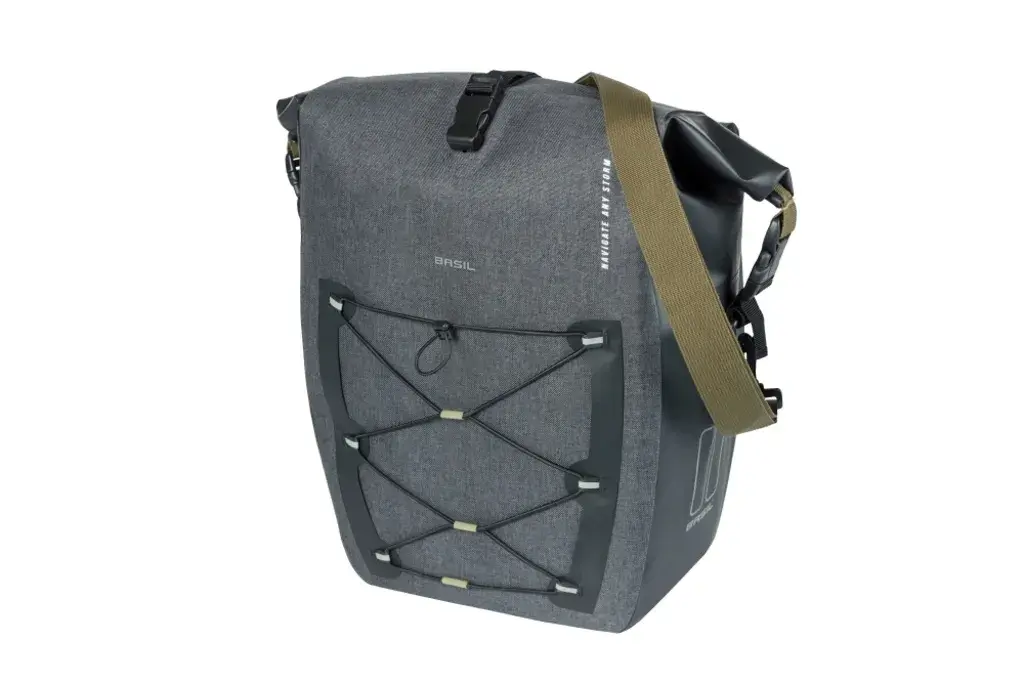 Basil Enkele fietstas Navigator Storm 25-31 L