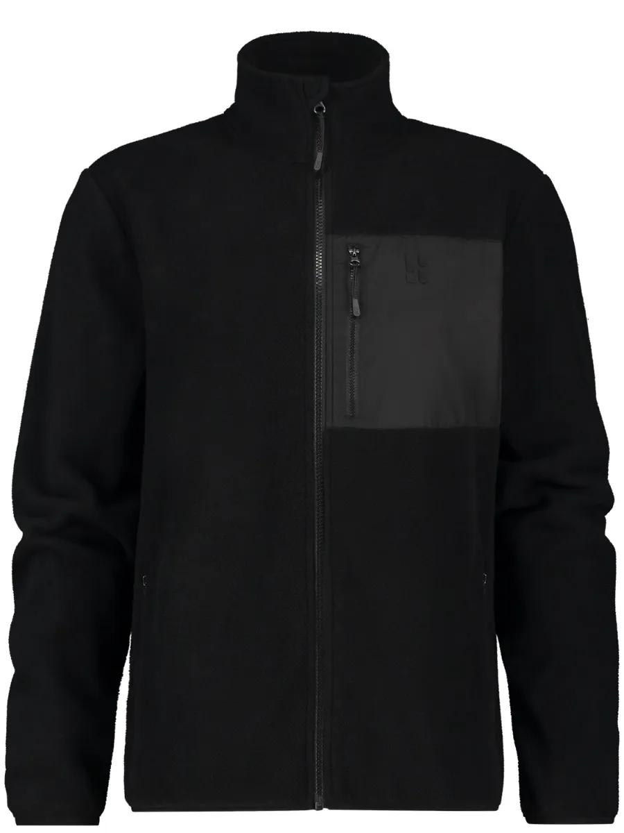 Poederbaas   Four Seasons Heren  Fleece Vest  Zwart