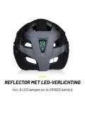 Fietshelm - Mountainbike Helm - Zwart