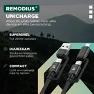 Remodius Wereldstekker met Universele Oplaadkabel