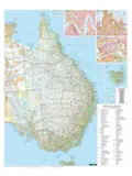 Wegenkaart Australië