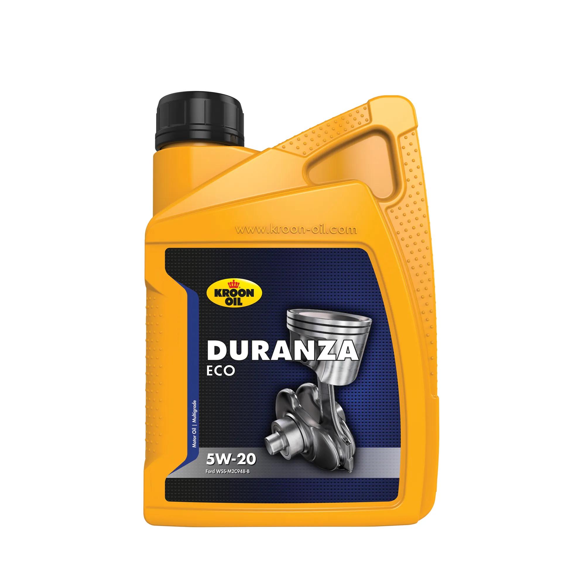 Kroon-oil  motorolie Duranza ECO 5W-20 1L  Geel main product image