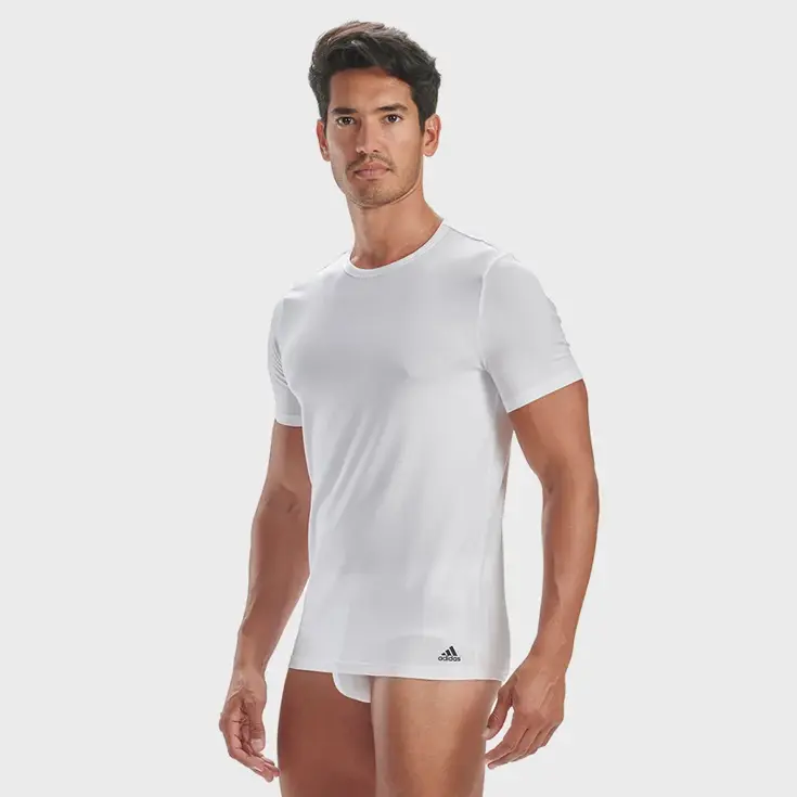 2-Pack O-hals Shirts Active - Heren