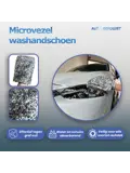 Microvezel Autowashandschoen Zwart