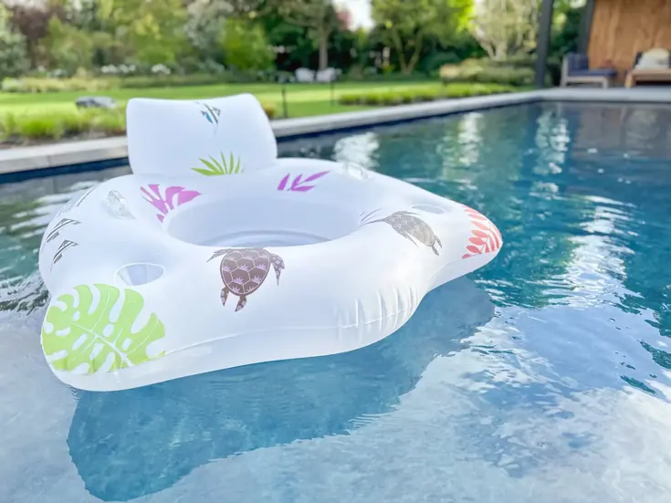 Opblaasbare Solar Sofa met RGB verlichting
