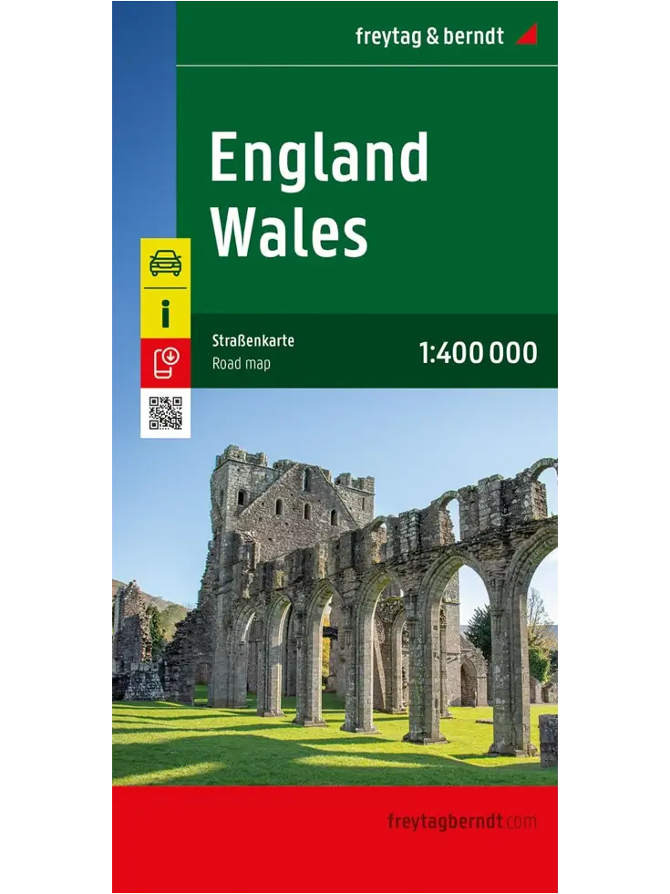 Wegenkaart Engeland - Wales