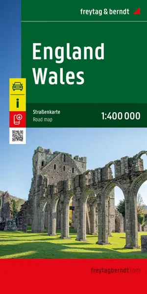 Wegenkaart Engeland - Wales