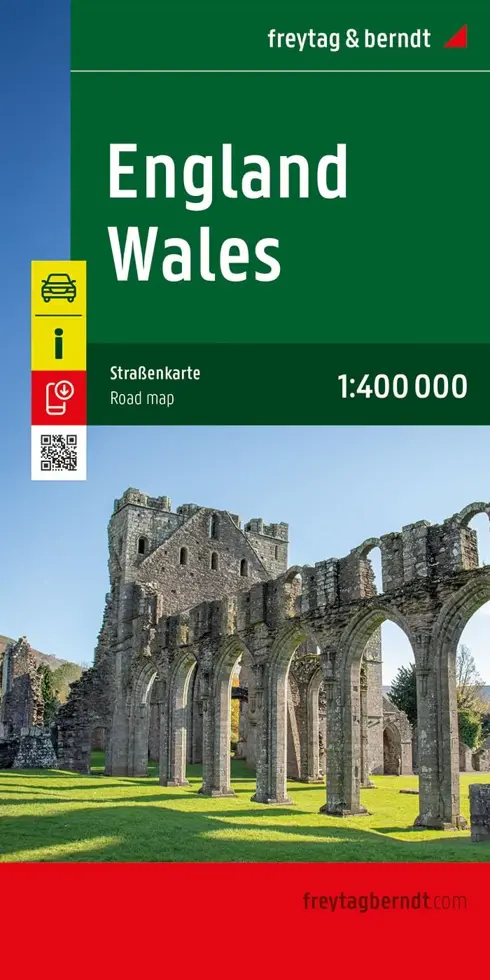Wegenkaart Engeland - Wales