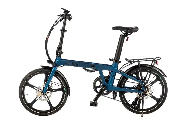 Lacros TX Carbon blauw opvouwbare e-bike
