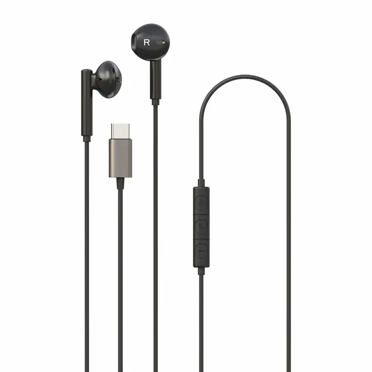 USB-C oortelefoons met afstandsbediening