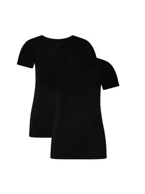 Kate - T-shirts ronde hals 2-pack dames - Bamboo Basics