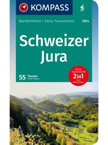 Wandelgids WF 5924 Schweizer Jura