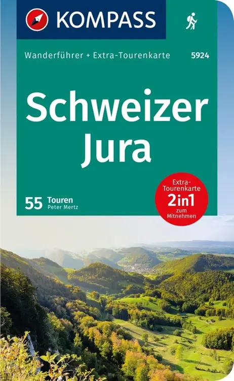 Wandelgids WF 5924 Schweizer Jura
