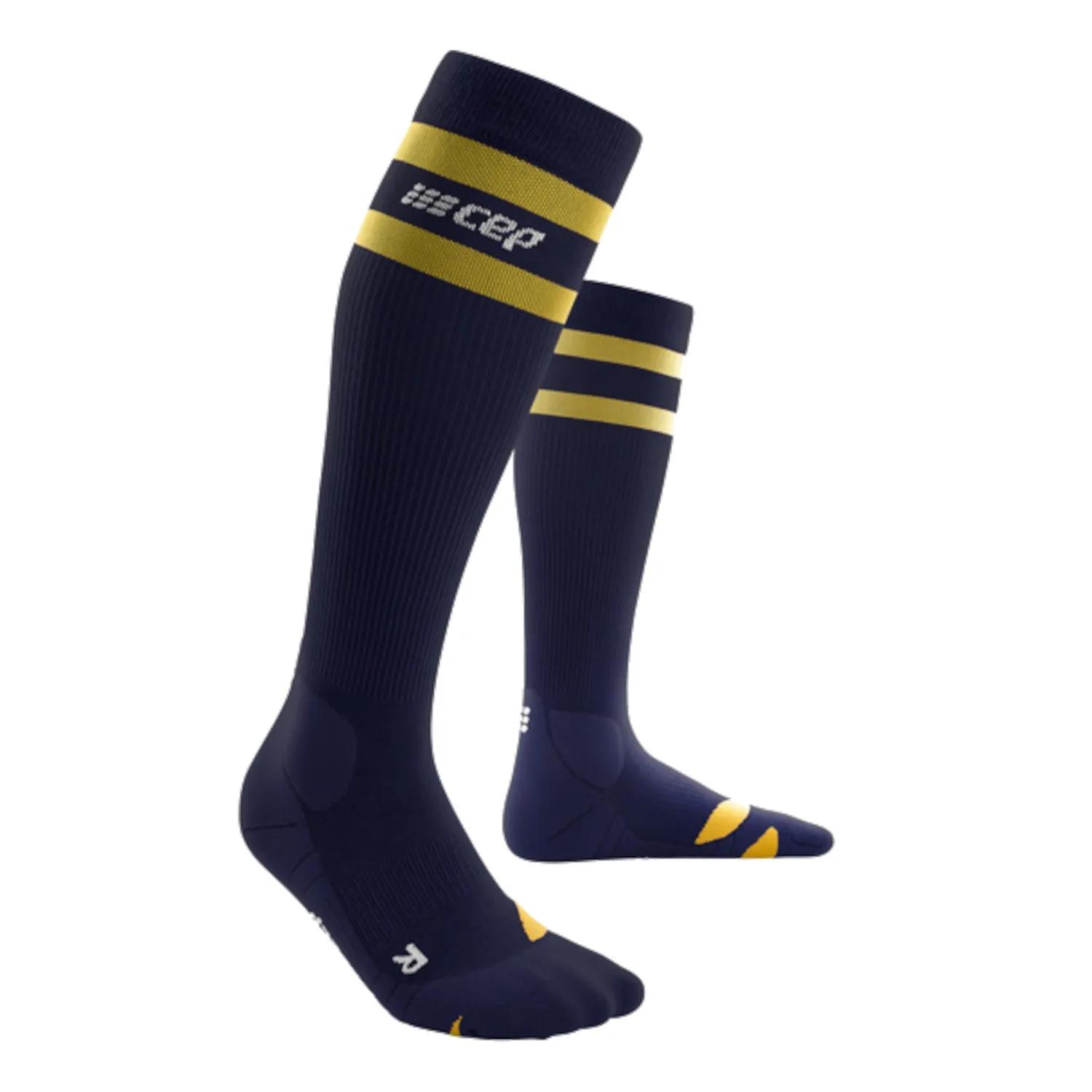 Cep  Hiking Merino Tall Compressie  Navy main product image