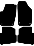Rubber Matten Volkswagen Polo 9N/9N3 (2001-2009)