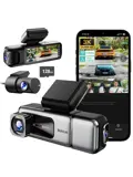 Botslab G980H Pro 3CH 4K Wifi GPS 128gb dashcam