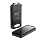 Solar Powerbank Zwart 10.000 mah