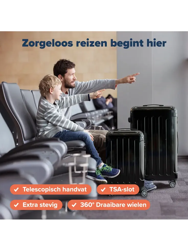 Kofferset – 2 Delig – 45L