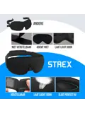 Strex Luxe Slaapmasker - 3D Ergonomisch