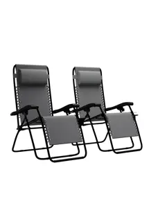 LifeGoods Opvouwbare Tuinstoelen