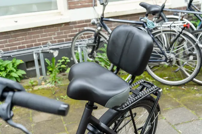 Voltano Fietszadel Met Rugsteun / Rugleuning